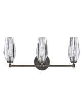Possini Faceted Clear Crystal Wall Sconce 3-Light - YhLamps
